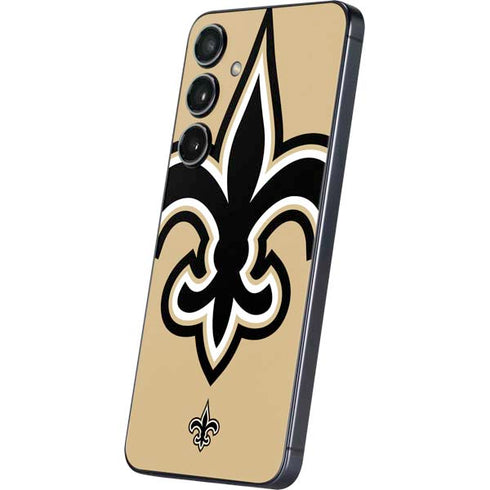 NFL New Orleans Saints Large Logo Galaxy S25 Plus Skin