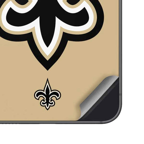 NFL New Orleans Saints Large Logo Galaxy S24 Skin