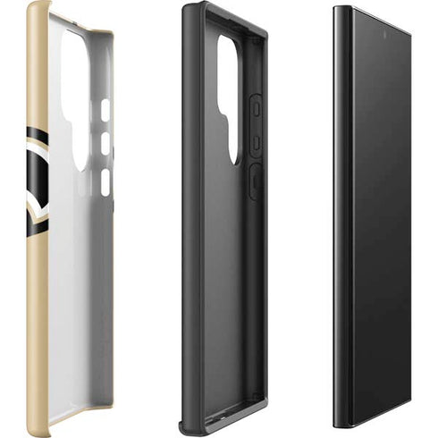 NFL New Orleans Saints Large Logo Galaxy S25 Ultra Impact Case