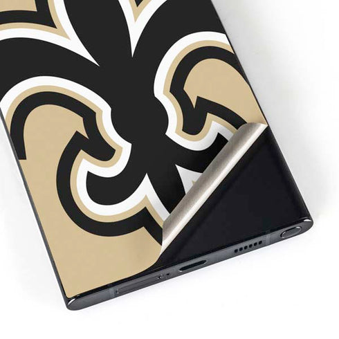 NFL New Orleans Saints Large Logo Galaxy S25 Ultra Skin