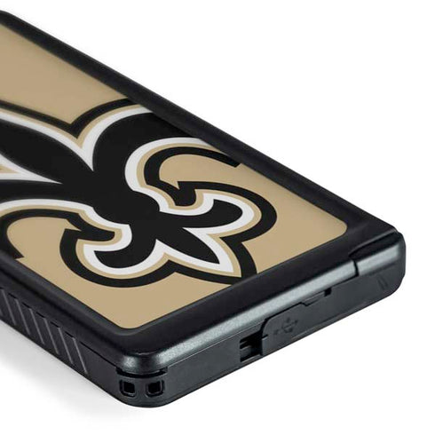 NFL New Orleans Saints Large Logo Galaxy S24 Ultra Waterproof Case