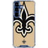 NFL New Orleans Saints Large Logo Galaxy S25 Plus Clear Case