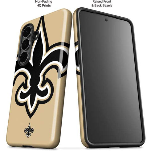 NFL New Orleans Saints Large Logo Galaxy S26 Impact Case