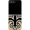 NFL New Orleans Saints Large Logo Galaxy Z Flip6 Skin