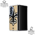 NFL New Orleans Saints Large Logo Galaxy Z Fold6 Clear Case