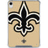 NFL New Orleans Saints Large Logo iPad 11th Gen (2025) Clear Case