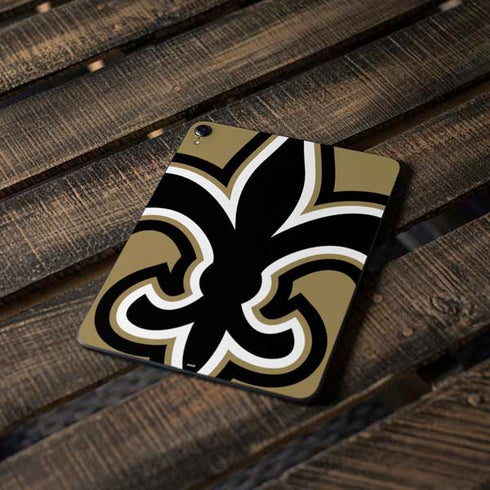 NFL New Orleans Saints Large Logo Apple iPad Pro Skin
