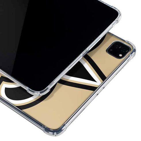 NFL New Orleans Saints Large Logo iPad Pro 11in (2024) Clear Case