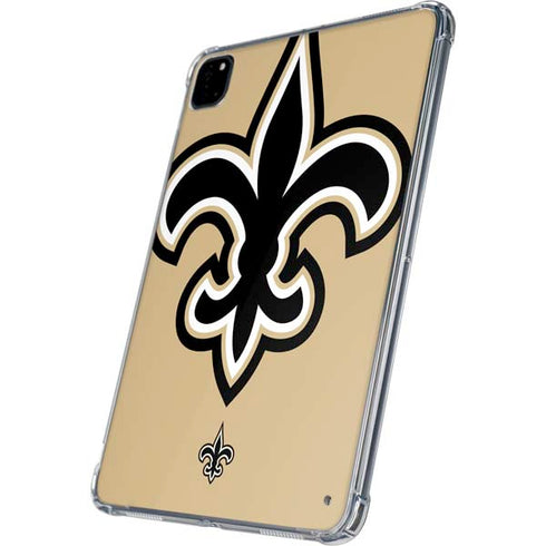 NFL New Orleans Saints Large Logo iPad Pro 11in (2024) Clear Case