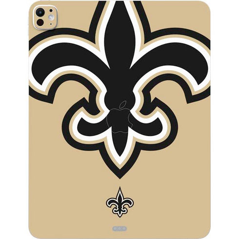NFL New Orleans Saints Large Logo iPad Pro 13in M4 (2024) Skin