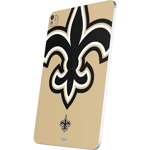 NFL New Orleans Saints Large Logo iPad Pro 13in M4 (2024) Skin