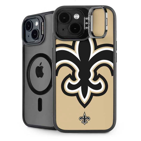 NFL New Orleans Saints Large Logo iPhone 14 Kickstand Case