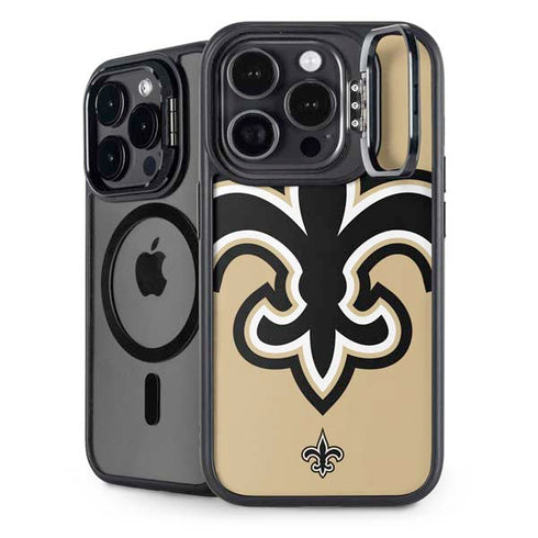 NFL New Orleans Saints Large Logo iPhone 14 Pro Max Kickstand Case
