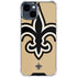 NFL New Orleans Saints Large Logo iPhone 15 Clear Case