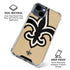 NFL New Orleans Saints Large Logo iPhone 15 Clear Case