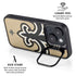 NFL New Orleans Saints Large Logo iPhone 15 Plus Kickstand Case