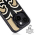 NFL New Orleans Saints Large Logo iPhone 15 Plus Kickstand Case