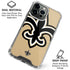 NFL New Orleans Saints Large Logo iPhone 16 Pro Clear Case