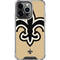 NFL New Orleans Saints Large Logo iPhone 16 Pro Max Clear Case
