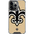 NFL New Orleans Saints Large Logo iPhone 16 Pro Max Clear Case