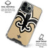 NFL New Orleans Saints Large Logo iPhone 16 Pro Max Clear Case