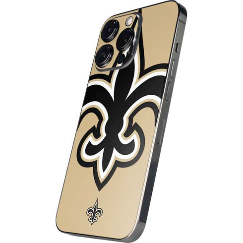 NFL New Orleans Saints Large Logo iPhone 16 Pro Skin