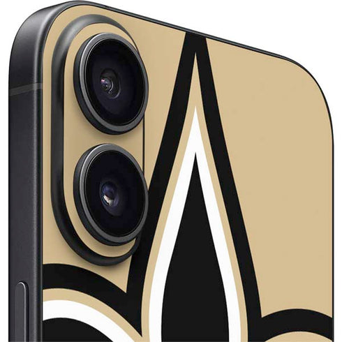 NFL New Orleans Saints Large Logo iPhone 16 Skin