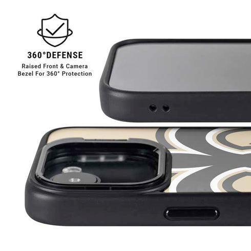 NFL New Orleans Saints Large Logo iPhone 16e Kickstand Case