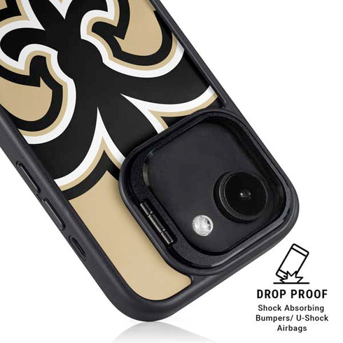 NFL New Orleans Saints Large Logo iPhone 16e Kickstand Case