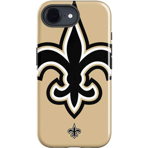 NFL New Orleans Saints Large Logo iPhone 16e Impact Case