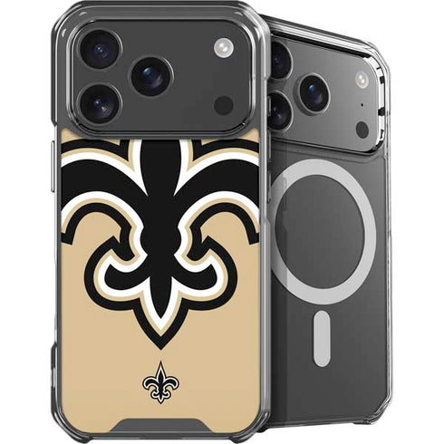 NFL New Orleans Saints Large Logo iPhone 18 Pro MagSafe Case