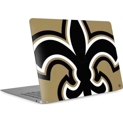 NFL New Orleans Saints Large Logo Apple MacBook Air Skin
