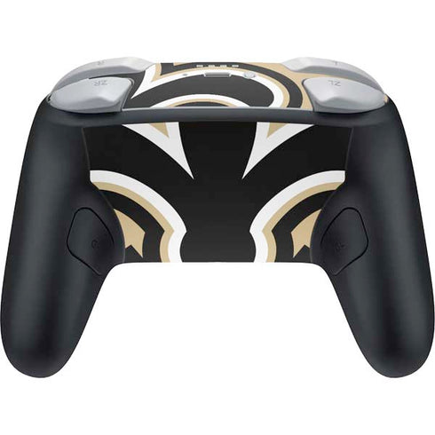 NFL New Orleans Saints Large Logo Nintendo Switch 2 (2025) Pro Controller Skin