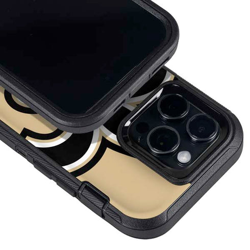 NFL New Orleans Saints Large Logo Otterbox Defender iPhone Skin