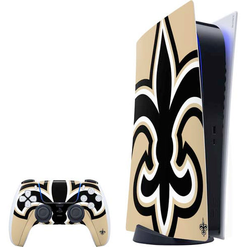 NFL New Orleans Saints Large Logo PlayStation PS5 Skins