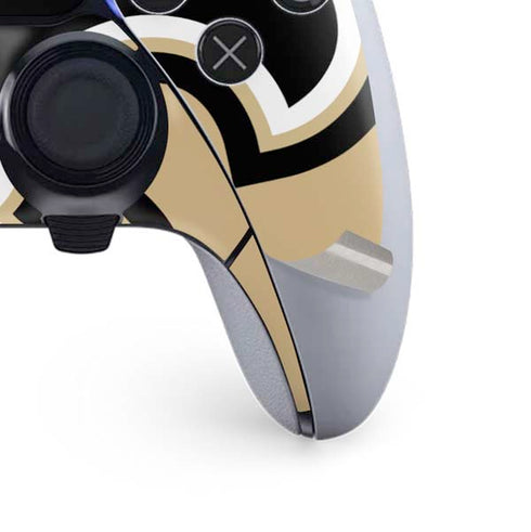 NFL New Orleans Saints Large Logo PS5 DualSense Edge Pro Controller Skin