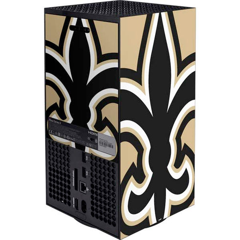 NFL New Orleans Saints Large Logo XBox Series X Digital Edition Bundle Skin
