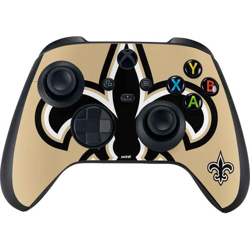 NFL New Orleans Saints Large Logo XBox Series X Digital Edition Bundle Skin
