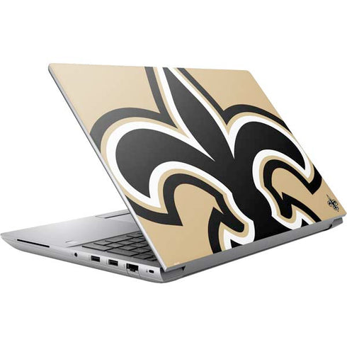 NFL New Orleans Saints Large Logo HP ZBook Fury 16 G10 Skin