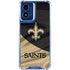 NFL New Orleans Saints Moto G 5G (2024) Clear Case