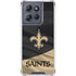 NFL New Orleans Saints Moto G Power 5G (2025) Clear Case
