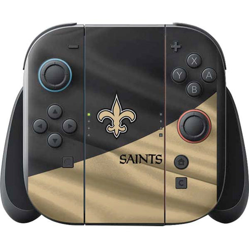 NFL New Orleans Saints Nintendo Switch 2 (2025) with Joy-Con Skin