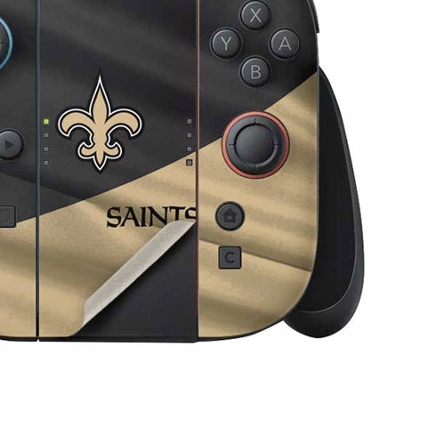 NFL New Orleans Saints Nintendo Switch 2 (2025) Joy-Con Controller Skin
