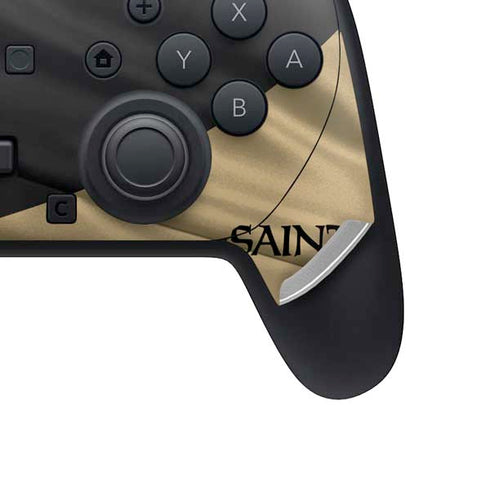 NFL New Orleans Saints Nintendo Switch 2 (2025) Pro Controller Skin