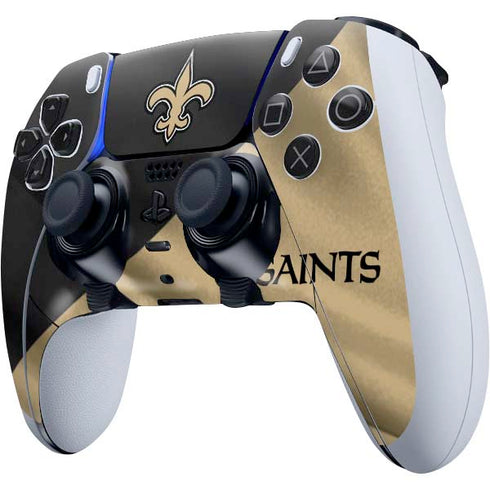 NFL New Orleans Saints PS5 DualSense Edge Pro Controller Skin