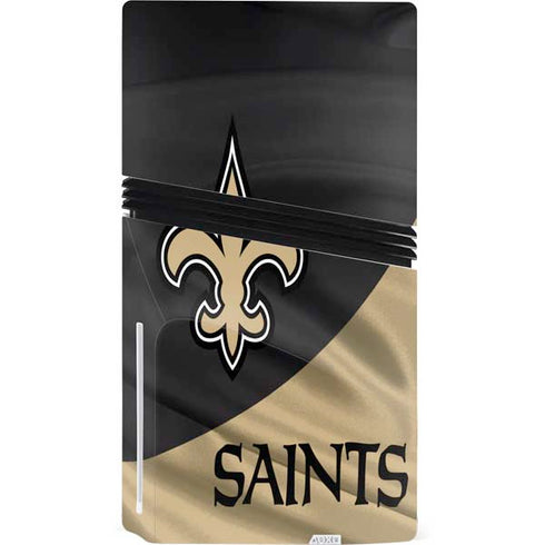 NFL New Orleans Saints PS5 Pro Disk Console Skin