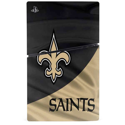 NFL New Orleans Saints PS5 Slim Digital Edition Console Skin