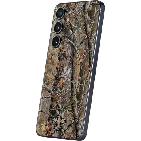 NFL New Orleans Saints Realtree AP Camo Galaxy S24 Skin