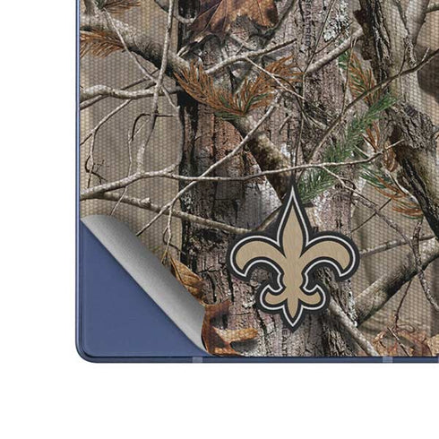 NFL New Orleans Saints Realtree AP Camo Galaxy Z Fold6 Skin