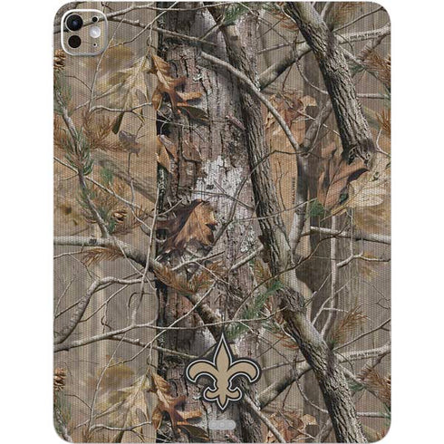 NFL New Orleans Saints Realtree AP Camo iPad Pro 13in M4 (2024) Skin
